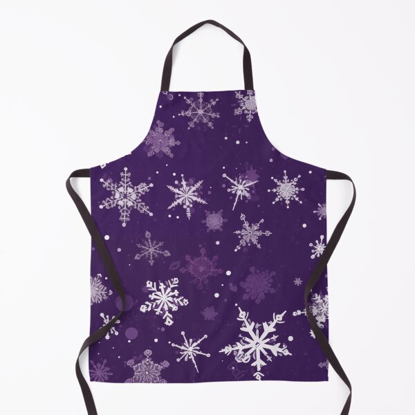 Item preview, CHRISTMAS  |  Snowflakes on Purple designed and sold by RedHandedOD.
