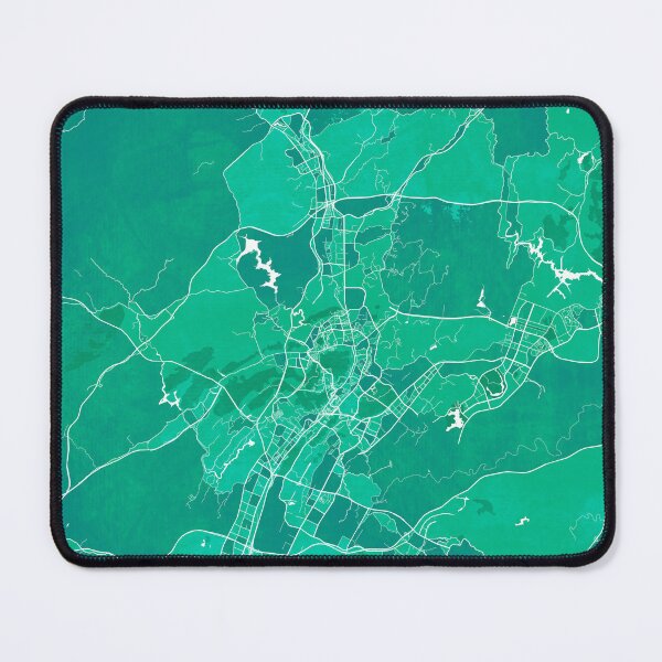 Item preview, Zunyi City Map of Guizhou, China - Watercolor designed and sold by deMAP.