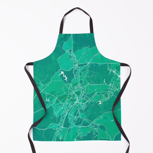 Item preview, Zunyi City Map of Guizhou, China - Watercolor designed and sold by deMAP.