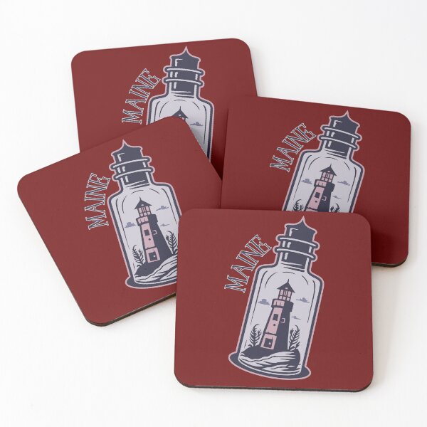Item preview, Lighthouse in a Bottle Maine designed and sold by Jurassic Graphics.