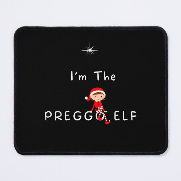 Item preview, Funny Christmas Gift for Pregnant Mothers the Preggo Elf designed and sold by EldersRULE.