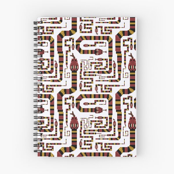 Item preview, Coral sneaky snake pixel pattern. White, Small designed and sold by SamohtCreates.