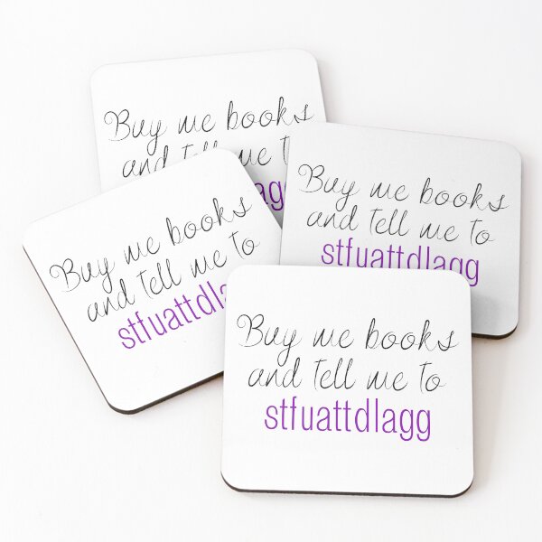 Item preview, Buy me books and tell me to stfuattdlagg | Gift for reader designed and sold by chelseahill712.