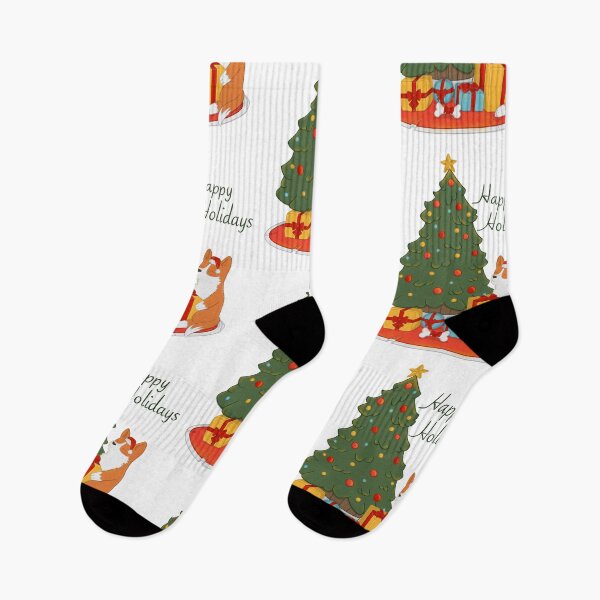 Item preview, Happy Pawlidays - Corgi designed and sold by Promotif-Design.