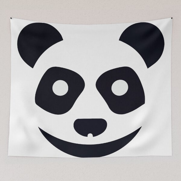 Item preview, Minimalist Charm: Panda Peek designed and sold by Colorful Dreams.