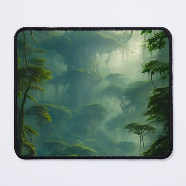 Item preview, A dense foggy jungle designed and sold by M-Y-A-R-T-.