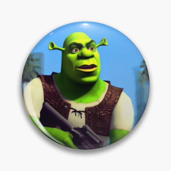 Item preview, Action Shrek - Ready for Brawl designed and sold by atikus.