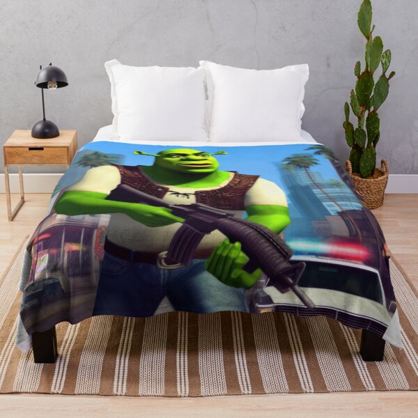 Item preview, Action Shrek - Ready for Brawl designed and sold by atikus.