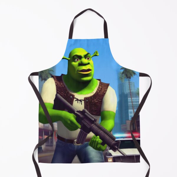 Item preview, Action Shrek - Ready for Brawl designed and sold by atikus.