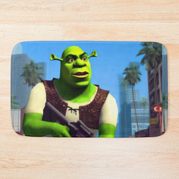 Item preview, Action Shrek - Ready for Brawl designed and sold by atikus.