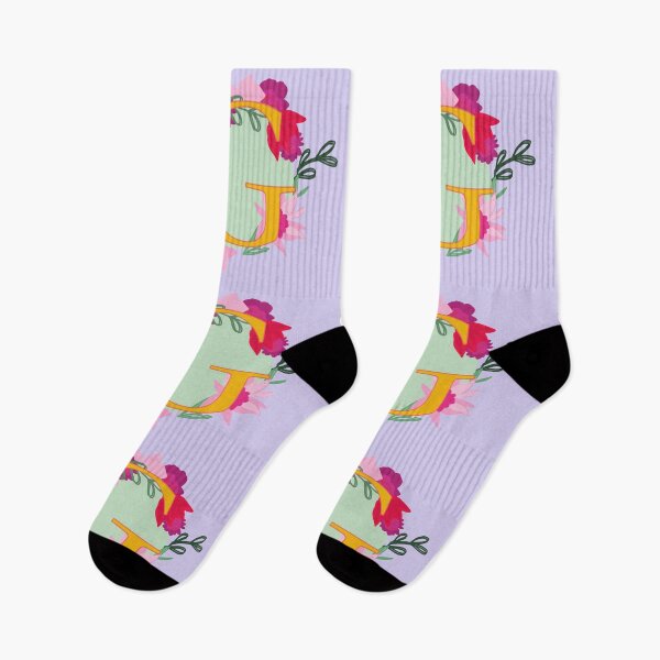Item preview, Floral Monogram Letter G, Initial, Yellow Lettering designed and sold by bunniyababa.