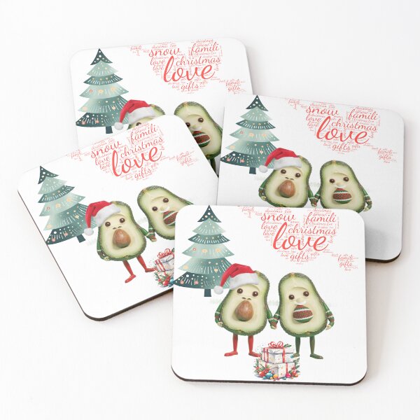 Item preview, christmas love with avocado designed and sold by CrissBOOM.
