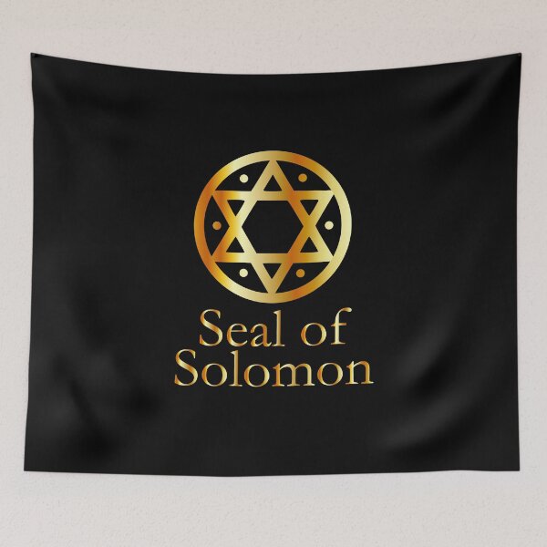 Item preview, The seal of Solomon- a magical symbol or Hexagram  designed and sold by Shawlin Islam.