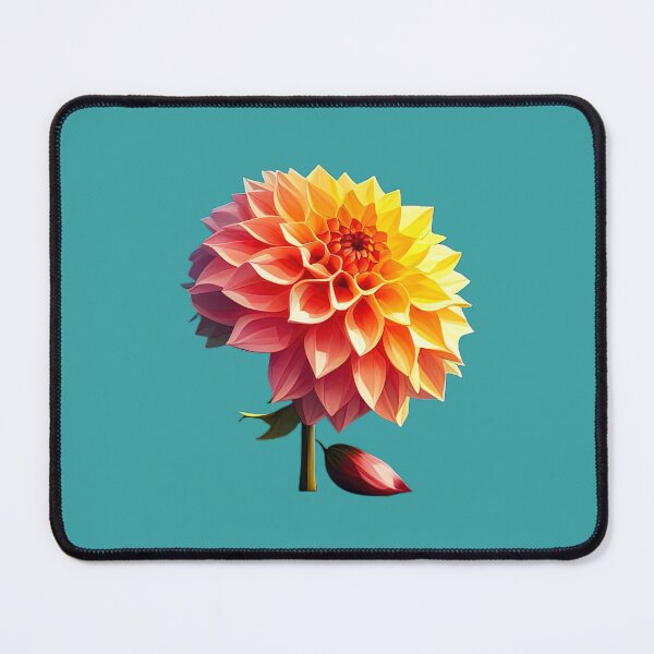 Item preview, Orange Dahlia designed and sold by PolygonXYZ.