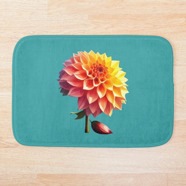 Item preview, Orange Dahlia designed and sold by PolygonXYZ.