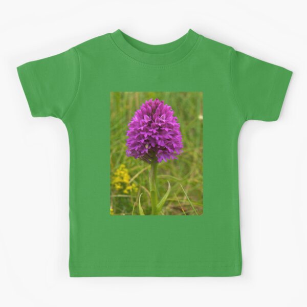 Pyramidal Orchid, Inishmore Kids T-Shirt