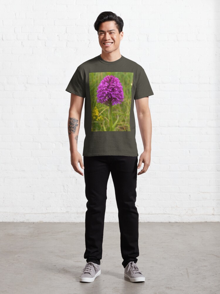 Alternate view of Pyramidal Orchid, Inishmore Classic T-Shirt