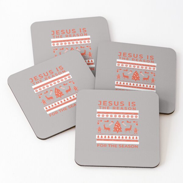 Item preview, Jesus is the reason for the season- christmas gifts stickers designed and sold by Faithandpattern.
