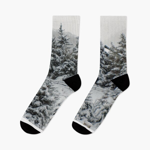 Item preview, Park City Snow Covered Trees designed and sold by Hashola Designs.