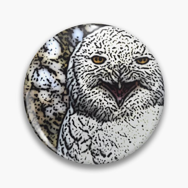 Item preview, Vintage Great White Owl designed and sold by notsweettea.