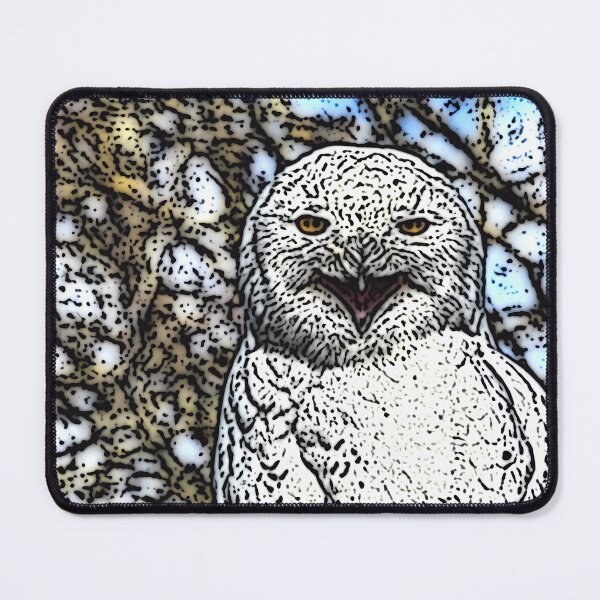 Item preview, Vintage Great White Owl designed and sold by notsweettea.
