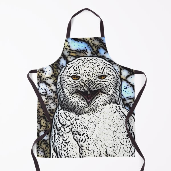 Item preview, Vintage Great White Owl designed and sold by notsweettea.