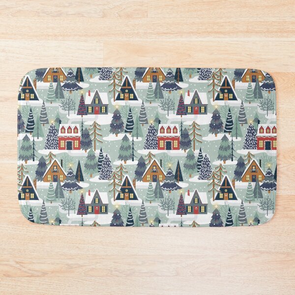 Item preview, Winter Cabins designed and sold by meghanmarie.