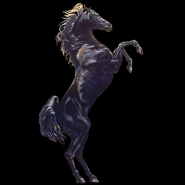 Artwork thumbnail, Cheval by Collection de trésors 