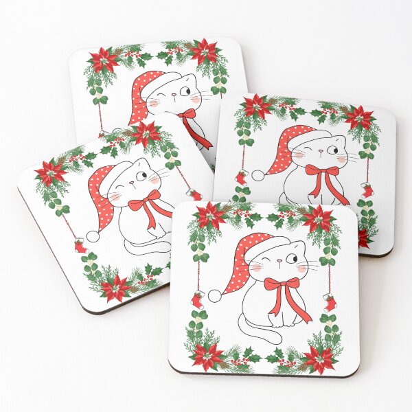 Item preview,  Meowy Catmas Funny Holliday decor graphic design designed and sold by Openspace2020.