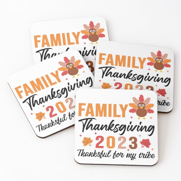 Item preview, Family Thanksgiving 2023 T-shirt, Family Thanksgiving 2023 Svg, Thanksgiving 2023 Svg, Thankful For My Tribe Svg, Thanksgiving Family Shirt 2023, Svg Png Jpg Eps Dxf designed and sold by IKRAM-CREATIONS.