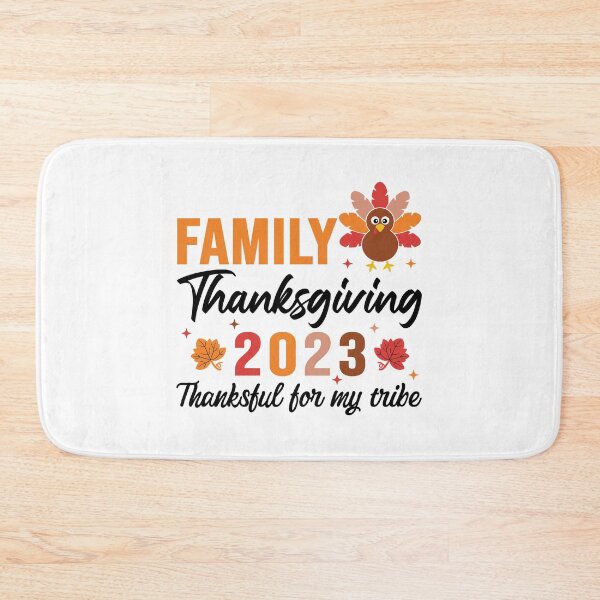 Item preview, Family Thanksgiving 2023 T-shirt, Family Thanksgiving 2023 Svg, Thanksgiving 2023 Svg, Thankful For My Tribe Svg, Thanksgiving Family Shirt 2023, Svg Png Jpg Eps Dxf designed and sold by IKRAM-CREATIONS.