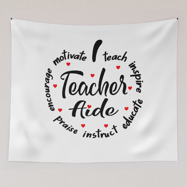 Item preview, Teacher Aide For Men Women Teaching Assistant Teacher Apple designed and sold by clothesy7.