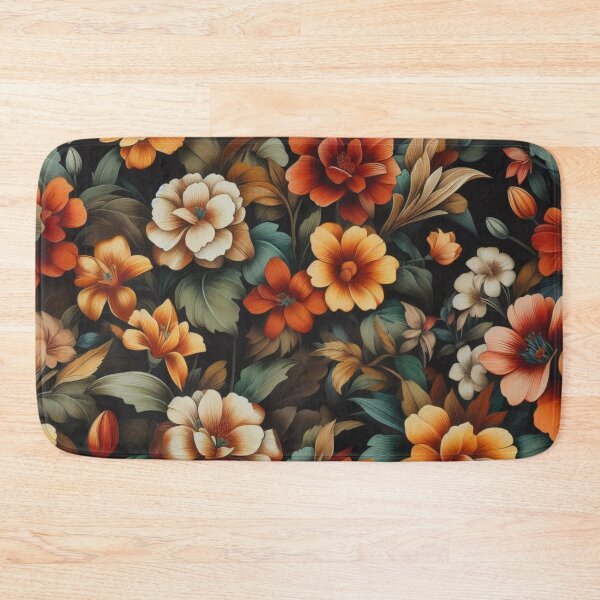 Artikelvorschau, Black Floral Garden entworfen und verkauft von tipitoes.