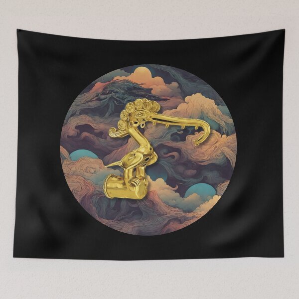 Item preview,  Ancestral journey - Archaeological Heritage Illustration - Zenú Culture designed and sold by Carola-art.