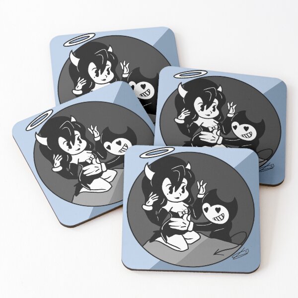 Item preview, Vintage devil cartoon - Blue version designed and sold by Lozzamarie-art.