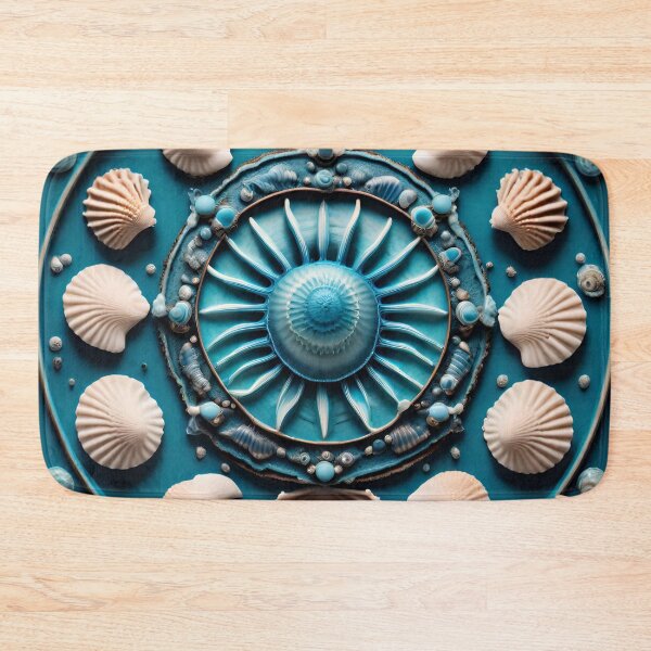 Item preview, Ocean Serenity Mandala Waves designed and sold by SpiritualManda.