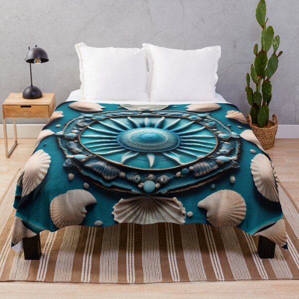 Item preview, Ocean Serenity Mandala Waves designed and sold by SpiritualManda.