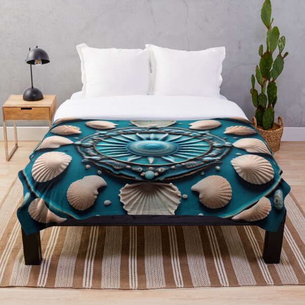 Item preview, Ocean Serenity Mandala Waves designed and sold by SpiritualManda.