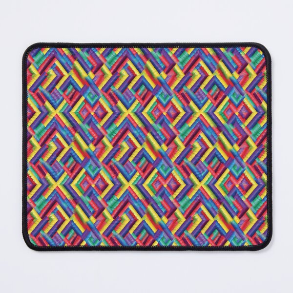 Item preview, Colorful woven fabric seamless pattern 047 designed and sold by Phumtanis66.