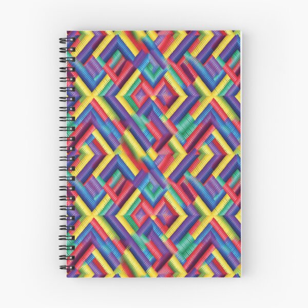 Item preview, Colorful woven fabric seamless pattern 047 designed and sold by Phumtanis66.