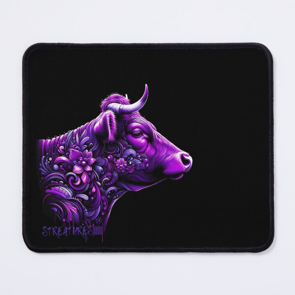 Item preview, Purple Cow | Street Art | Boldly Yours | Streatures designed and sold by Streatures.