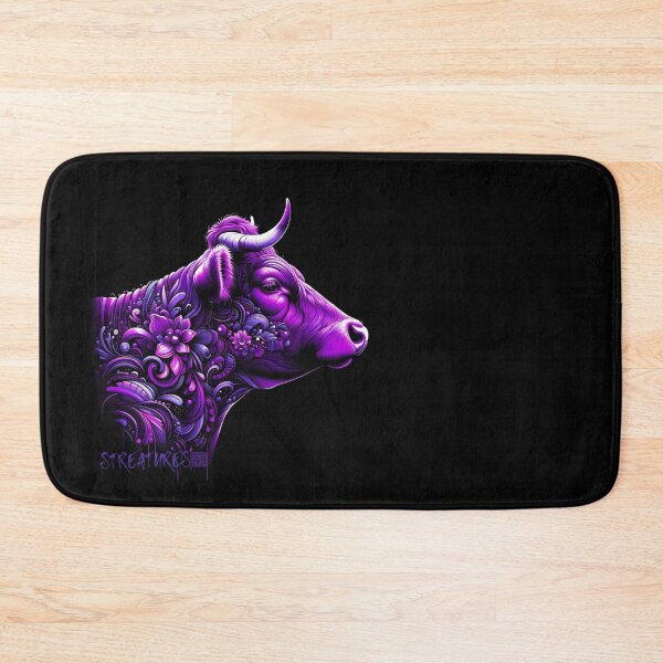 Item preview, Purple Cow | Street Art | Boldly Yours | Streatures designed and sold by Streatures.