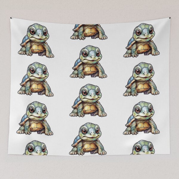 Item preview, Happy green turtle  designed and sold by Rislam.