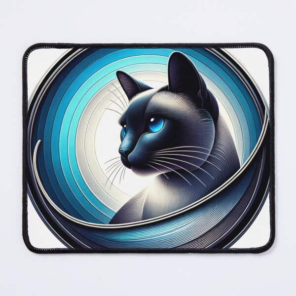 Item preview, Siamese Gaze Abstract designed and sold by AnCollection.
