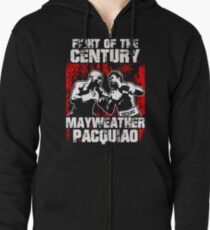 Sudadera con capucha y cremallera LUCHA DEL SIGLO