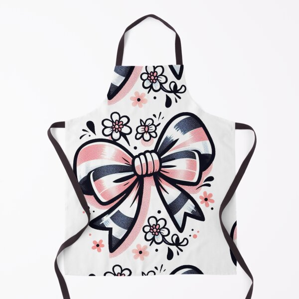 Item preview, Pink and Black Bow Graphic Art Illustration designed and sold by Star-Fragment.