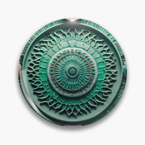 Item preview, Soothing Seaside Mandala Tranquil Ocean Escape designed and sold by SpiritualManda.
