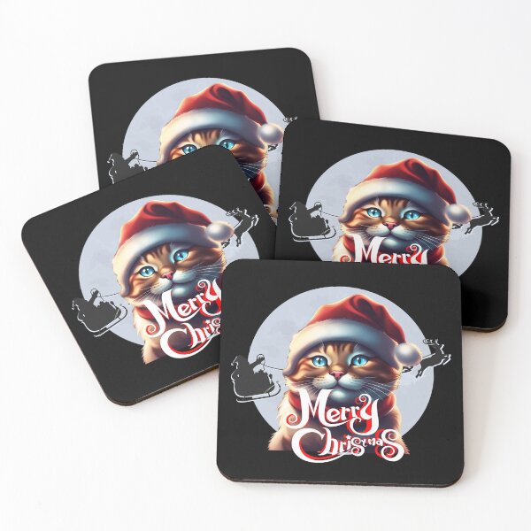Item preview, Marry Christmas cat 3 designed and sold by MacLis.