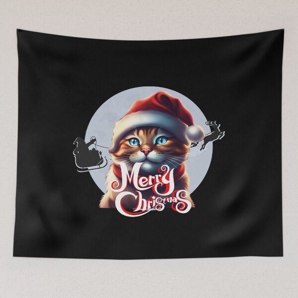 Item preview, Marry Christmas cat 3 designed and sold by MacLis.