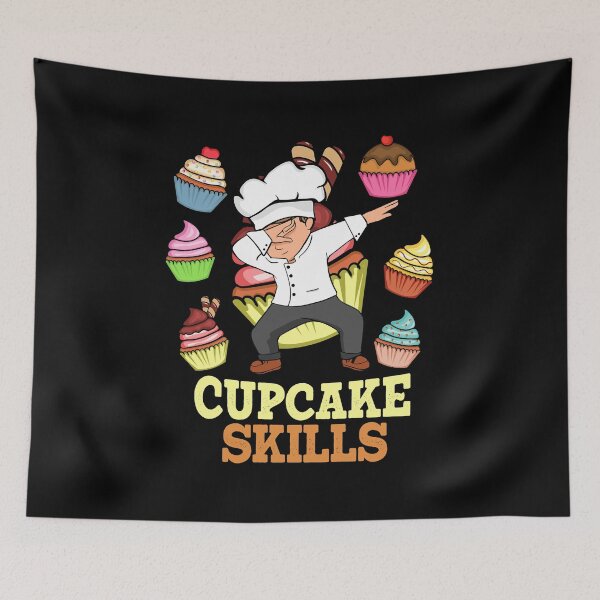 Item preview, Cupcake Lover Men Pastry Chef Baking Cupcakes designed and sold by DSWShirts.